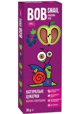 Натуральные конфеты Bob Snail  Яблоко-Смородина, 30 г